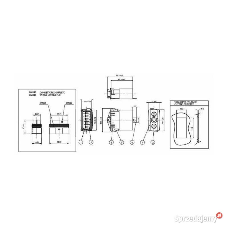 Włącznik świateł pozycyjnych 12V 59078 sprzedam