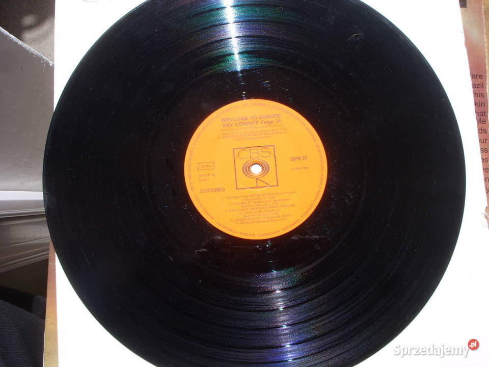 Jazz LP RAY CONNIFFWELCOME TO EUROPE SBS SPR 27 Kultura i Rozrywka Wołów sprzedam