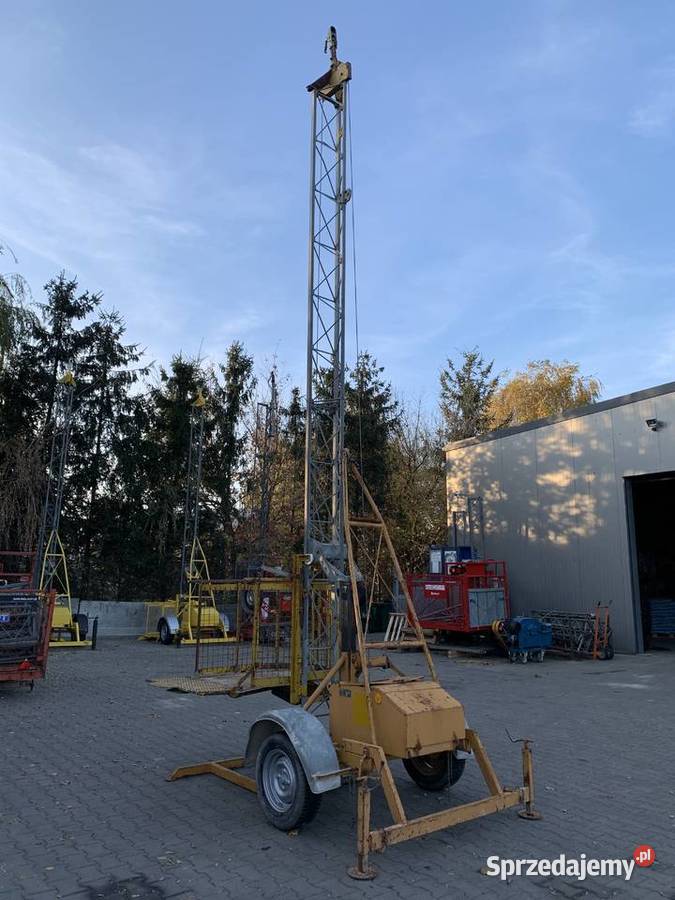 Winda Budowlana wyciąg HERZOG Junior 200 HD Rok produkcji 2000 Ślesin