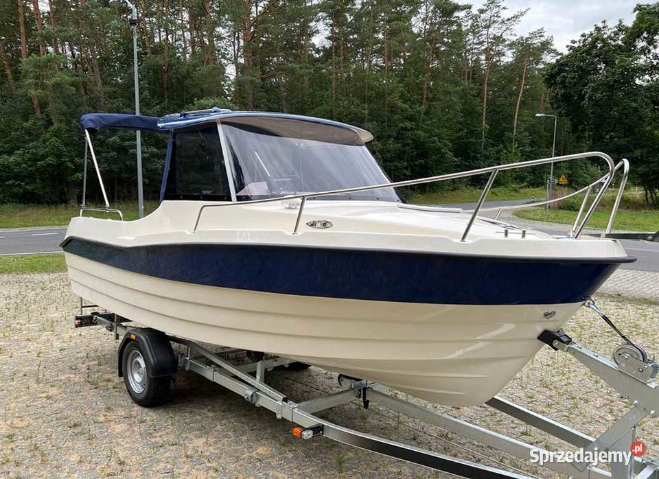 ŁÓDZ MOTOROWA Z KABINĄ PILOTHOUSE 540 Z Wrocław