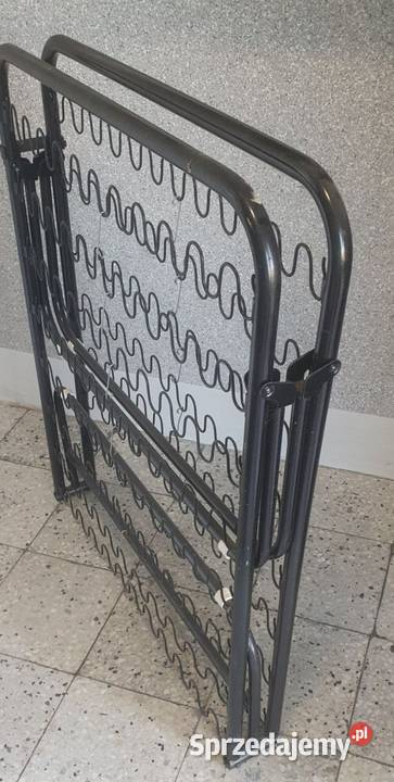 Łóżko polowe turystyczne na sprężynach składane Grójec