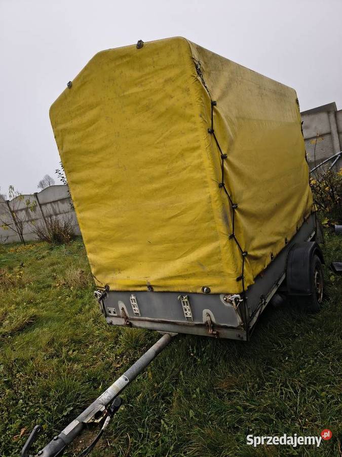 Przyczepa samochodowa lekka dmc 750 bockmann z