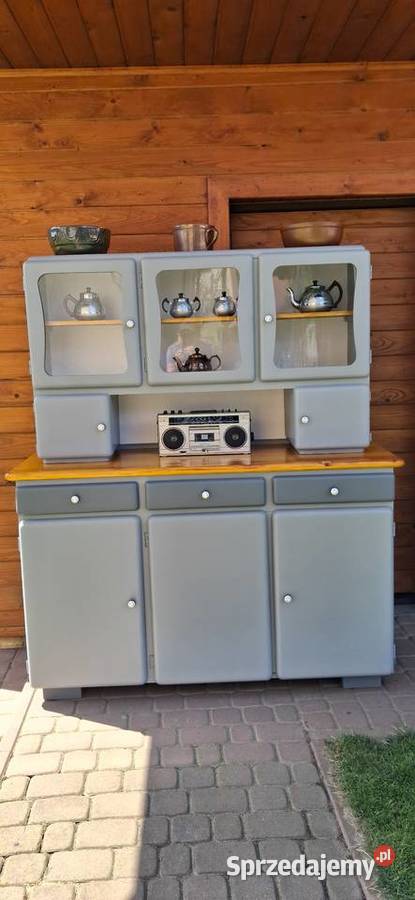 Kredens PRL małopolskie Złotniki