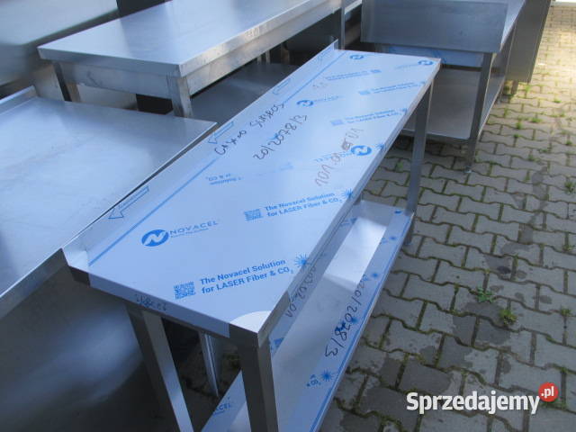 Stół Gastronomiczny Z Półką Stal Nierdzewna Ostrów Wielkopolski