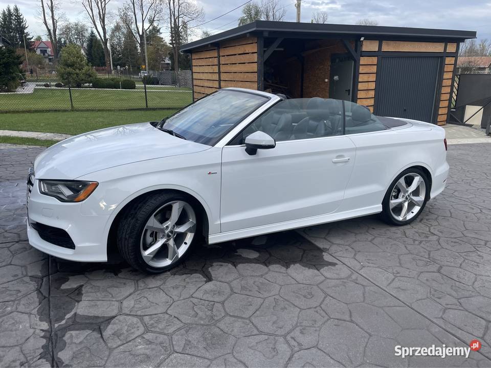 Audi A3 cabrio 20 TFSi quatrro sprowadzony Więckowice