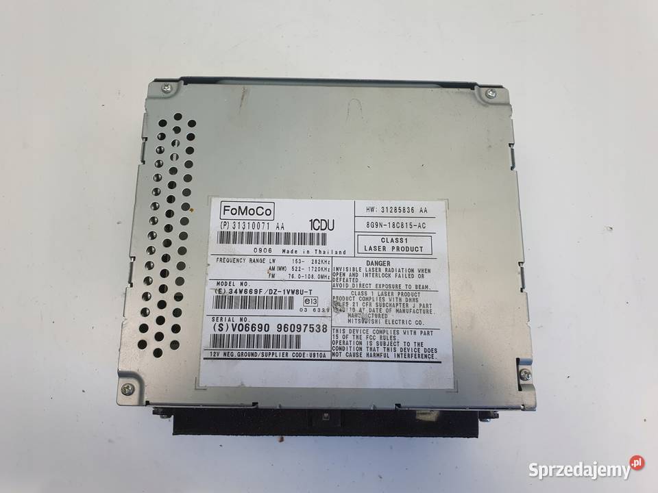 Volvo XC70 V70 III S80 II RADIOODTWARZACZ Radio Chełm