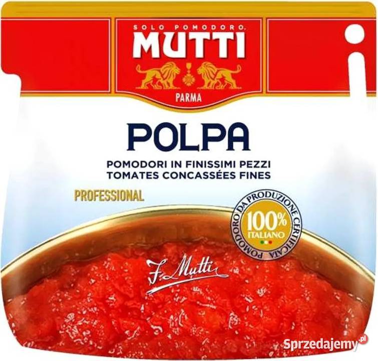 Pulpa pomidorowa MUTTI Polpa puszka 5 x 2