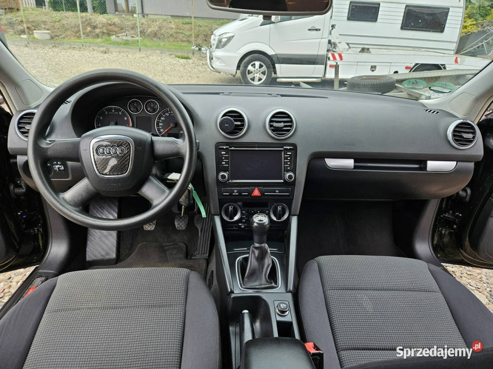 Audi A3 Sportback Opłacony Zdrowy Zadbany przyciemniane szyby A3 Kisielice