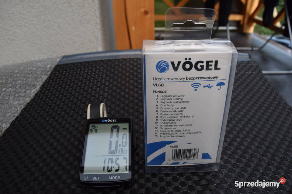 Licznik Rowerowy VOGEL15 Funkcji Okazja Sport i Wypoczynek Olsztyn
