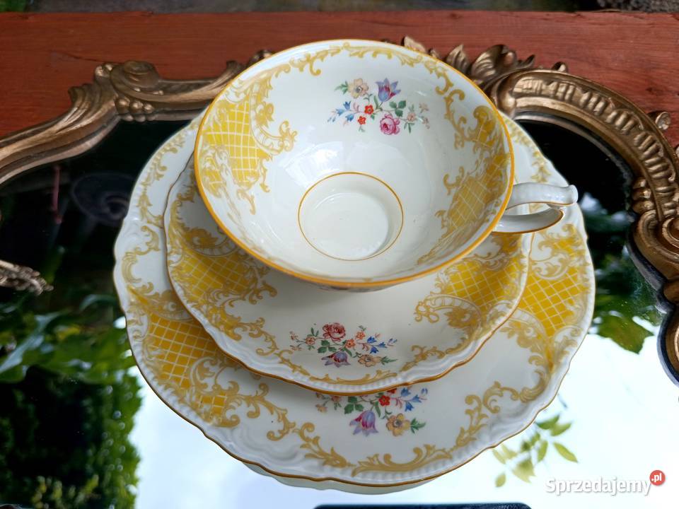 Filiżanka Trio Bavaria Porcelana i szkło lubuskie Klenica