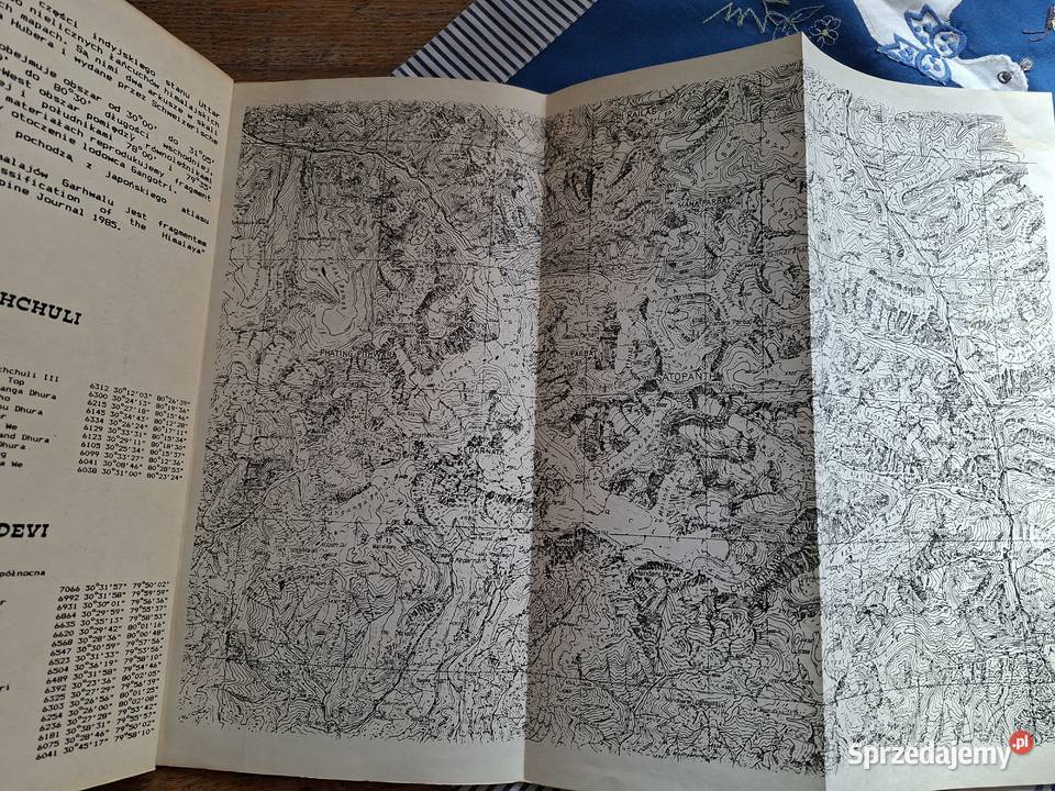 Himalaje Garhwalu materiały szkoleniowe Kraków sprzedam