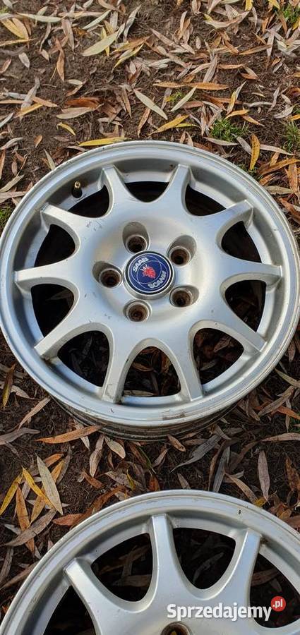 Felgi aluminiowe Saab 15 ku stan Średnica 15" Warszawa