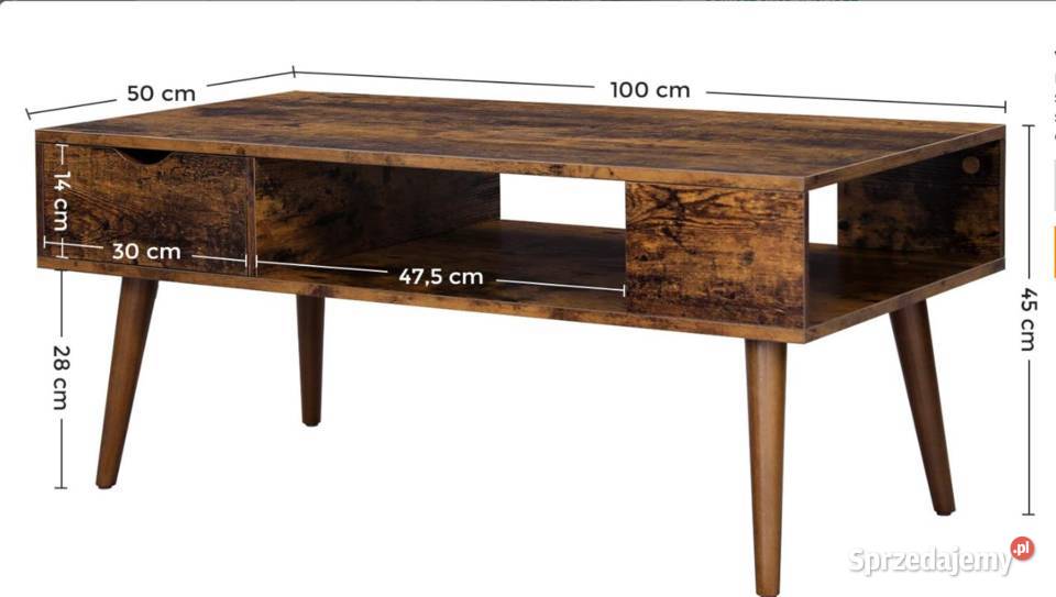 ŁawaStolik Rustykalna Vintage Nowa śląskie
