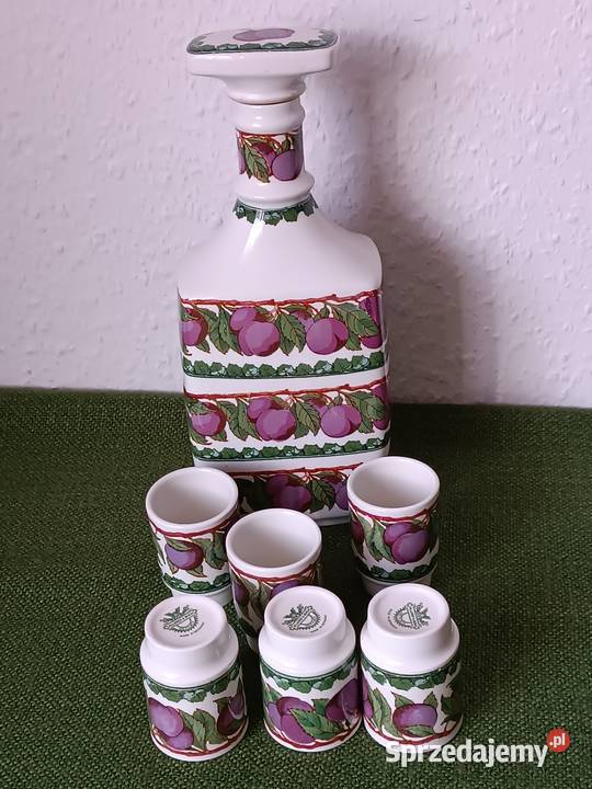 Karafka z kieliszkami Villeroy Boch Porcelana i szkło Gorlice