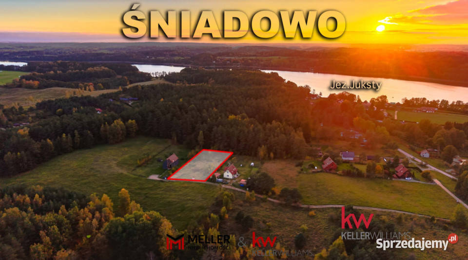 sprzedaży działki 3010m2 Śniadowo