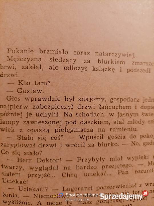 Sztaba książki Zwracam panu twarz kryminał Warszawa