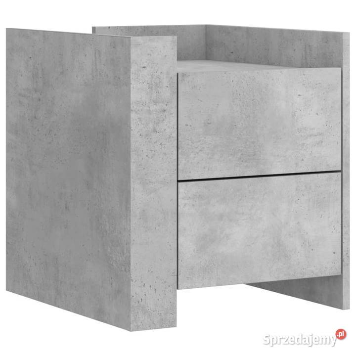 Szafka nocna szary beton 45x50x50 materiał mazowieckie