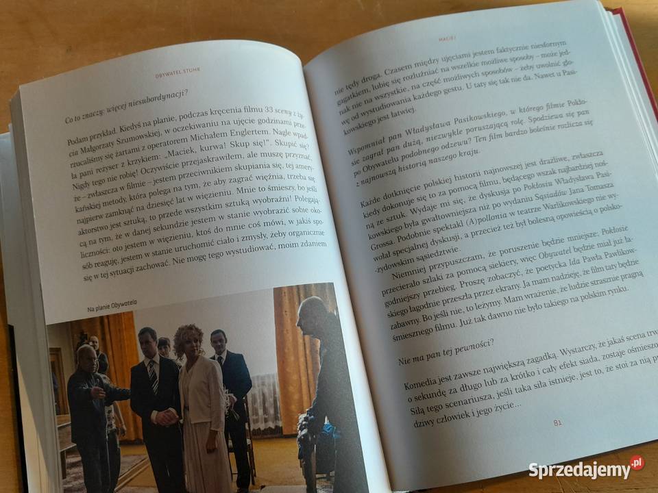 Książka Obywatel Stuhr rozmowa z Jerzym i Dąbrowa Górnicza