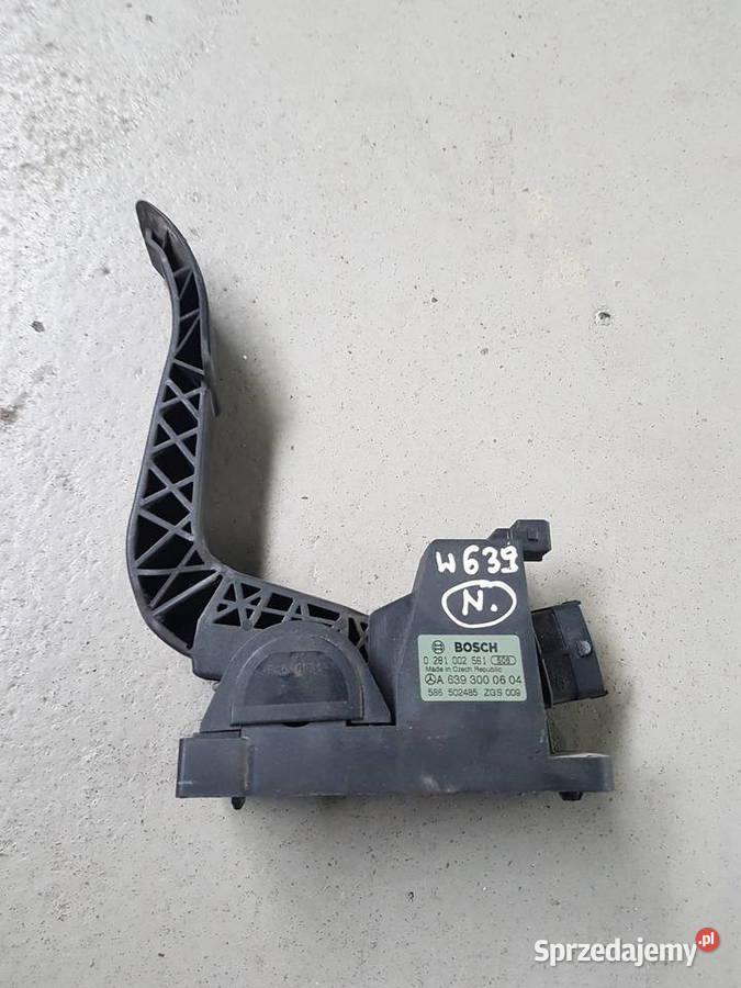 MERCEDES VITO 22 CDI PEDAL GAZU 0281002561 dostawcze Turek
