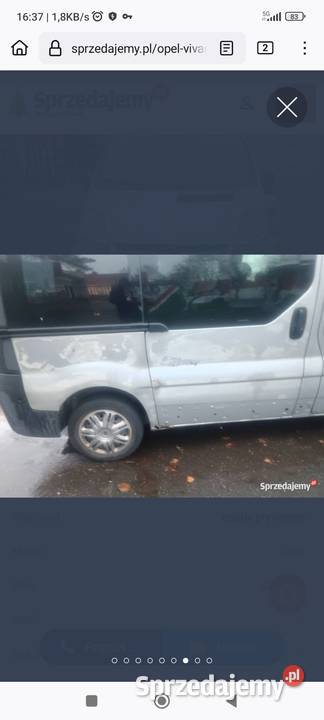 Opel Vivaro 19 TDI 2003r 6 osób 2700 dmc Vivaro Warszawa