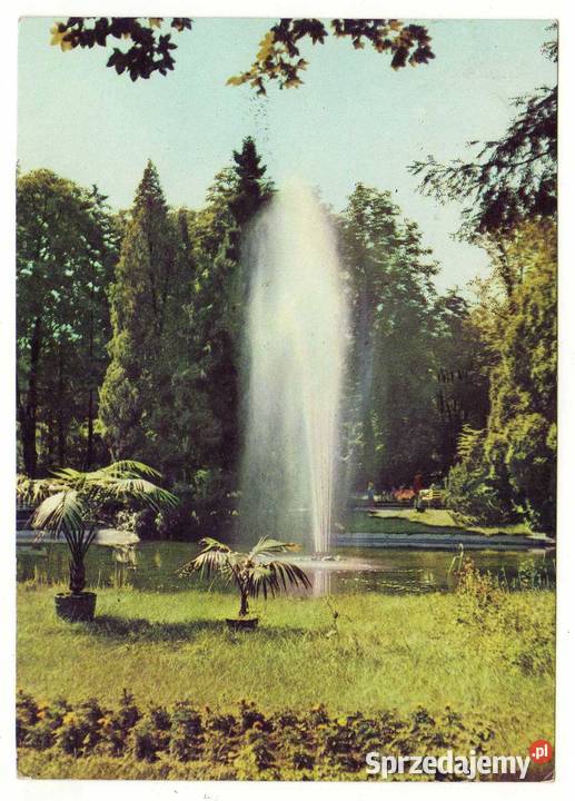 POLANICA ZDRÓJ PARK POCZTÓWKA Pocztówki i karty telefoniczne Krynki