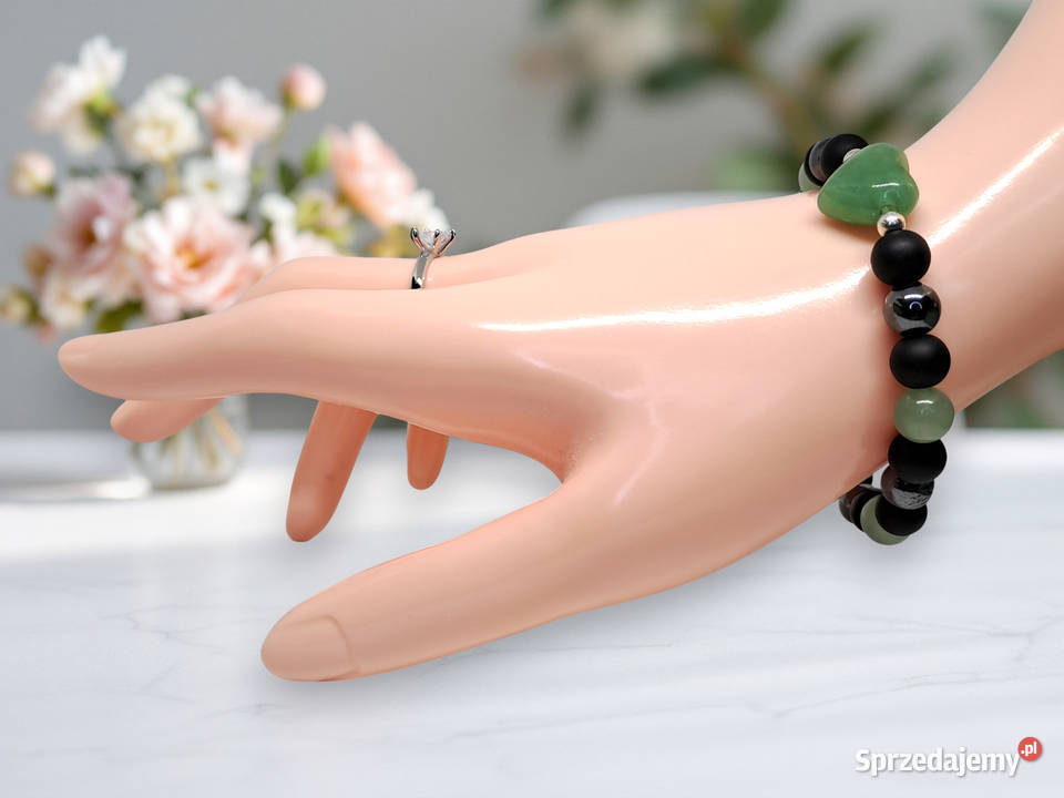 Bransoletka z awenturynu AWENTURYN serce kulka mazowieckie sprzedam