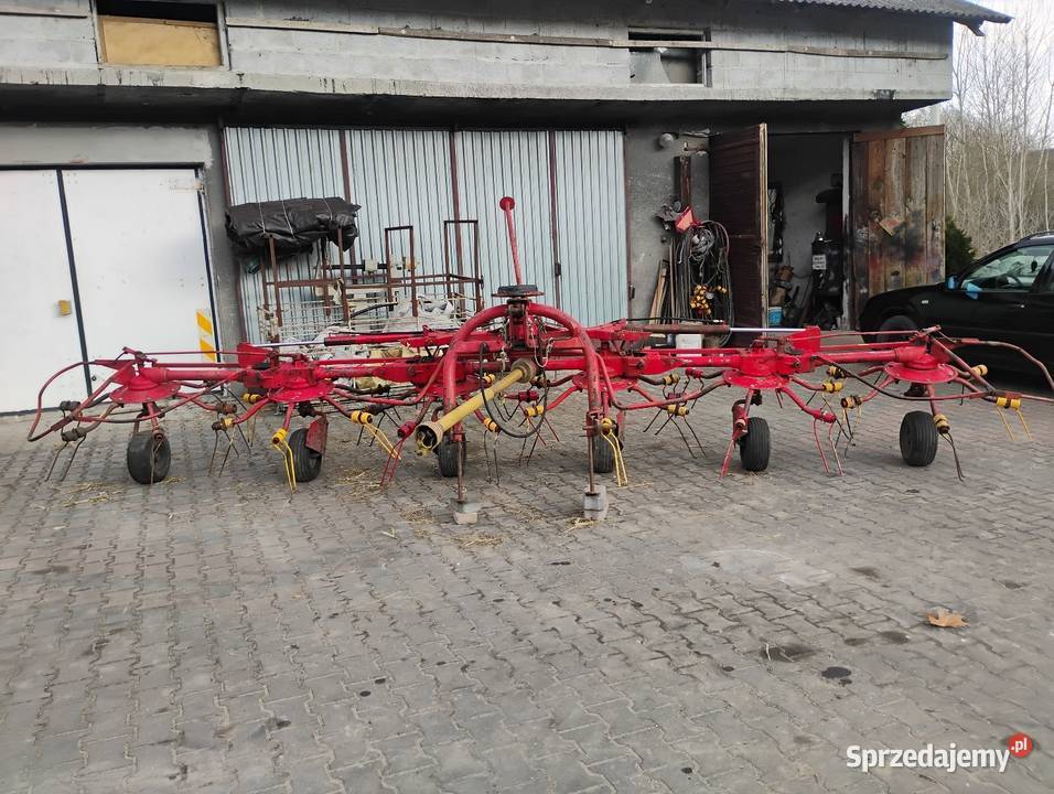 Przetrzasarka przetrzasacz niemeyer hr 641 nieuszkodzony Zgrabiarki i przetrząsacze