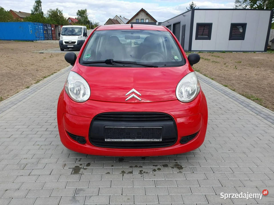 Citroen C1 Lift 10 Benzyna 2011r Małe Miejskie ASR (kontrola trakcji) opolskie Strobice