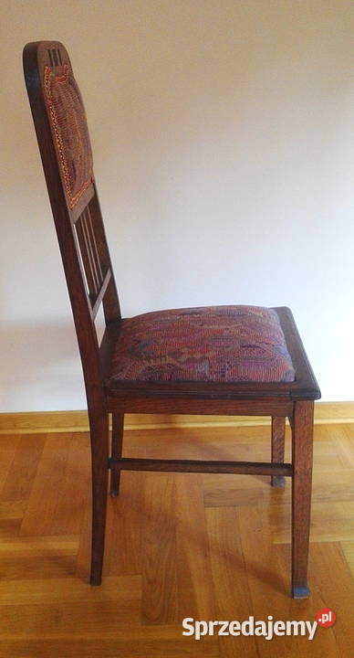 Stylowe drewniane krzesło Warszawa