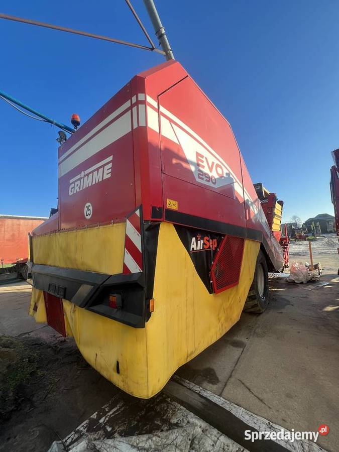 Kombajn do ziemniaków Grimme EVO 290 AirSep 2017 Nowa Wieś Książęca