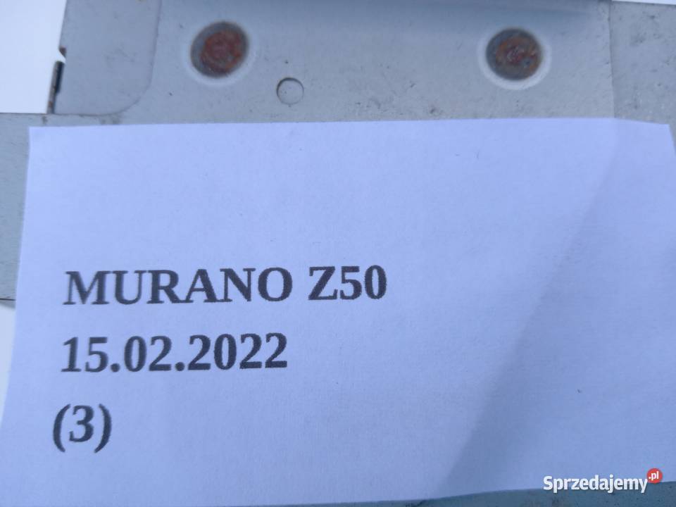 MODUŁ STEROWNIK KAMERY NISSAN MURANO Z50 osobowe Układ elektryczny Nowy Tomyśl