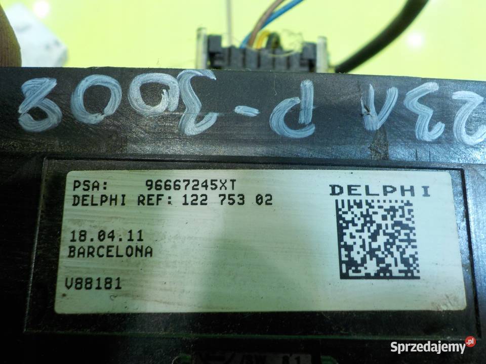 PEUGEOT 3008 I 16 HDI 11r 5D przelacznik Panele sterowania, przełączniki Suków sprzedam