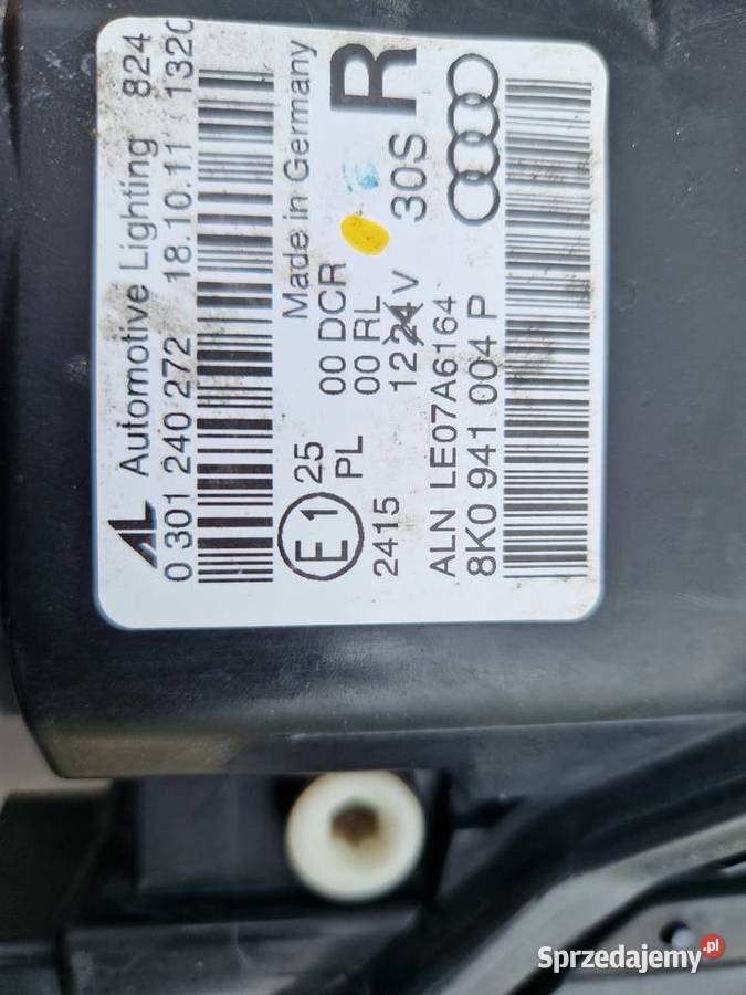 Audi A4 B8 Bixenon LED ORG KPL EU podkarpackie Mielec