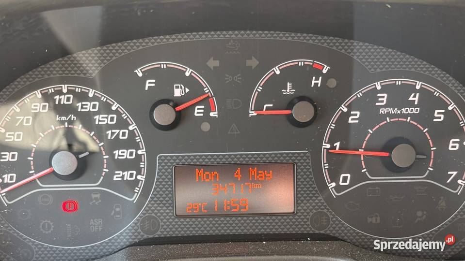 Fiat Fiorino 13 MultiJet 95 Salon 1 Wł 34 FV VAT bezwypadkowy Rudniki