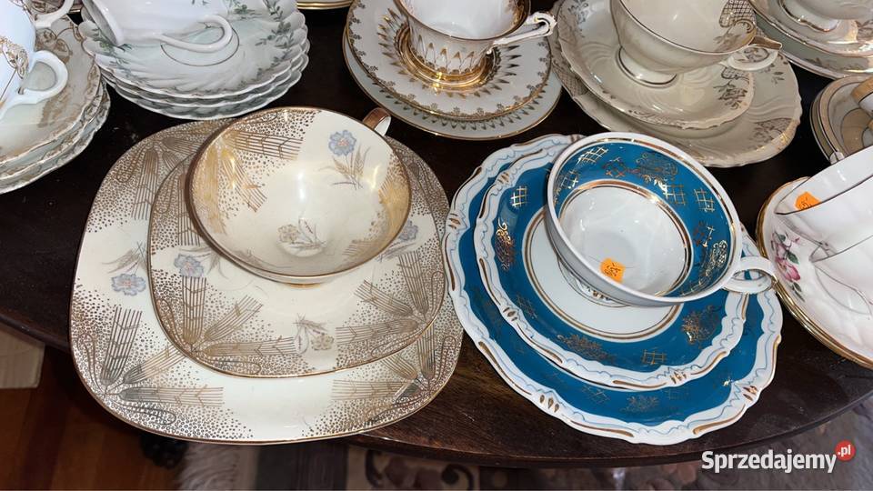 Filiżanka z talerzykiem deserowym Różne Gdańsk