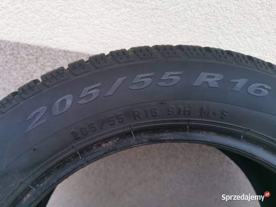 2 Sztuki Opon 20555 R16 Pirelli SNOWCONTROL Dziecinów
