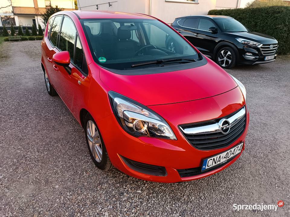 Opel Meriva z 2016 roku 16 CDTI 110 koni ABS Meriva kujawsko-pomorskie Nakło nad Notecią