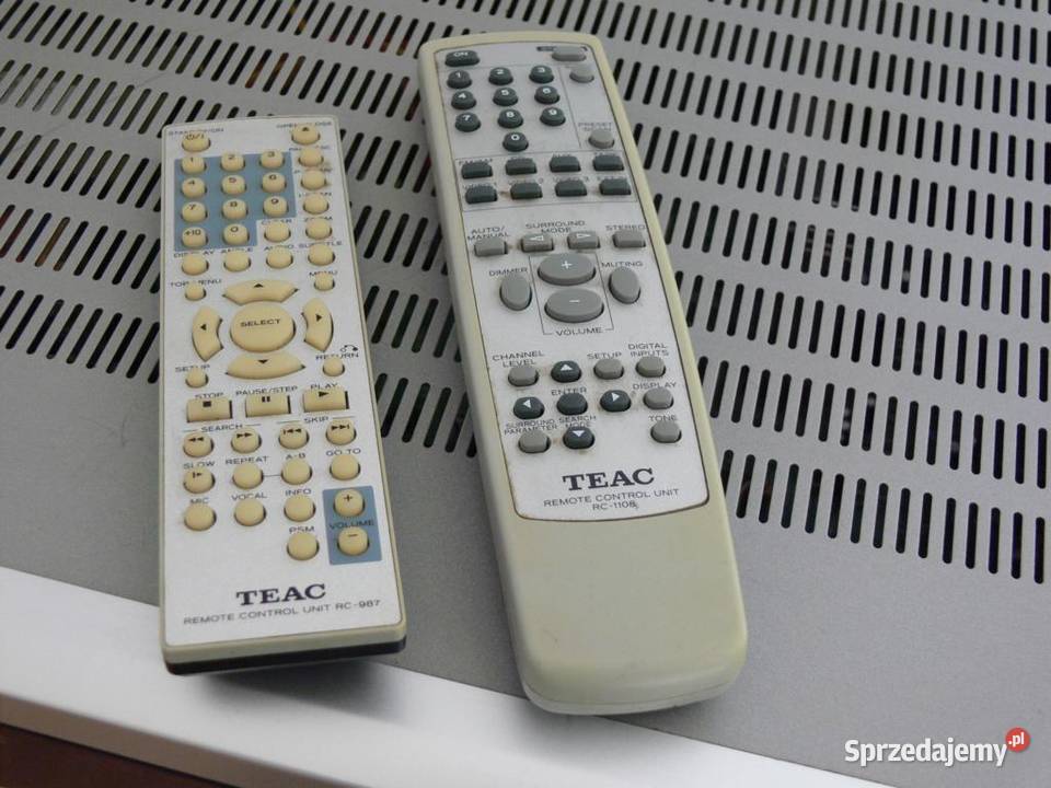 Amplituner i CD TEAC piloty mocny WYSYŁKA Jasło sprzedam