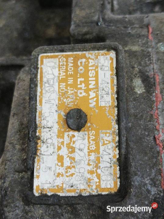 SKRZYNIA BIEGÓW 50421E 4926986 Saab 95 I