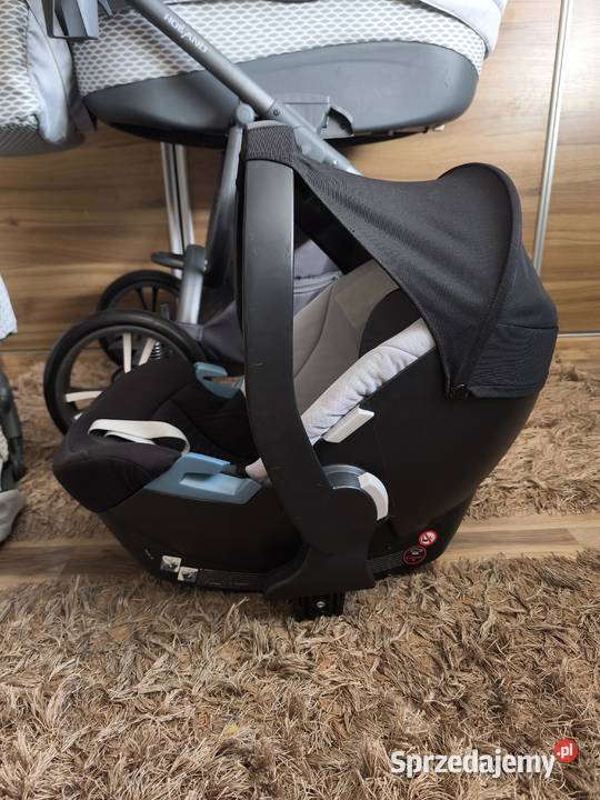Wózek Bebetto Holland 3w1 nosidełko Cybex Aton 5 sprzedam