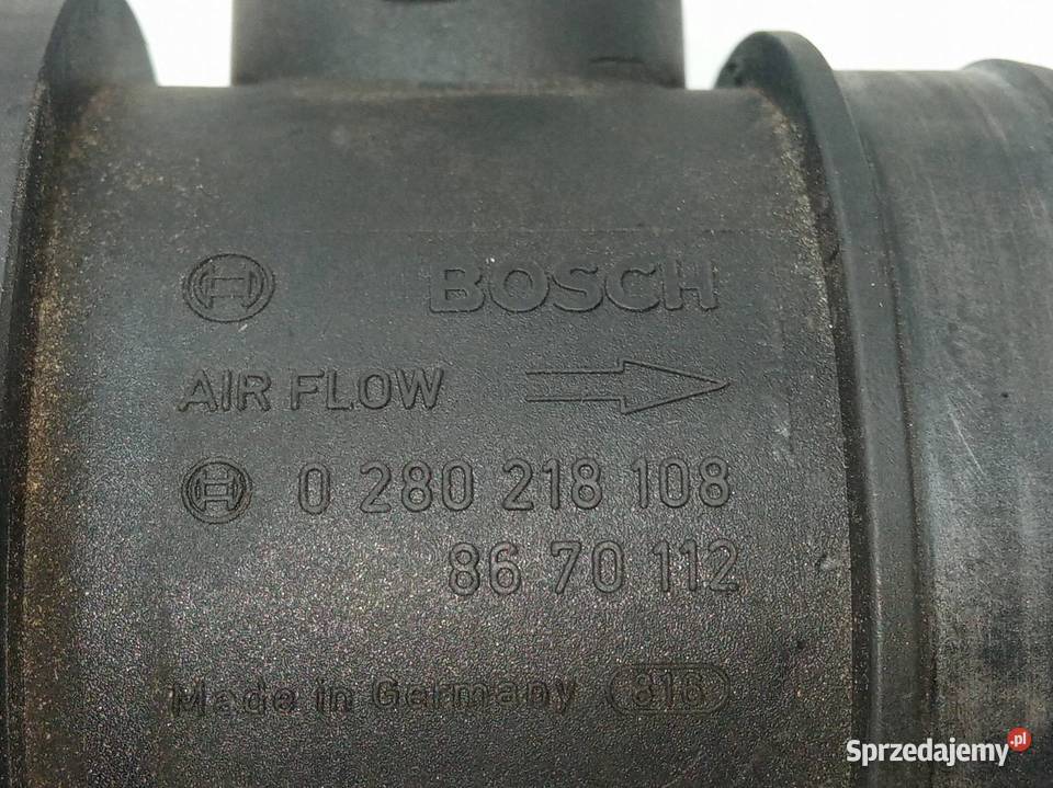 PRZEPŁYWOMIERZ 0280218108 Volvo S80 I 19982006 Rok produkcji 1999 sprzedam