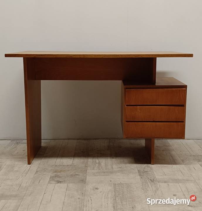 biurko PRL vintage design Czechosłowacja lata Radomsko sprzedam