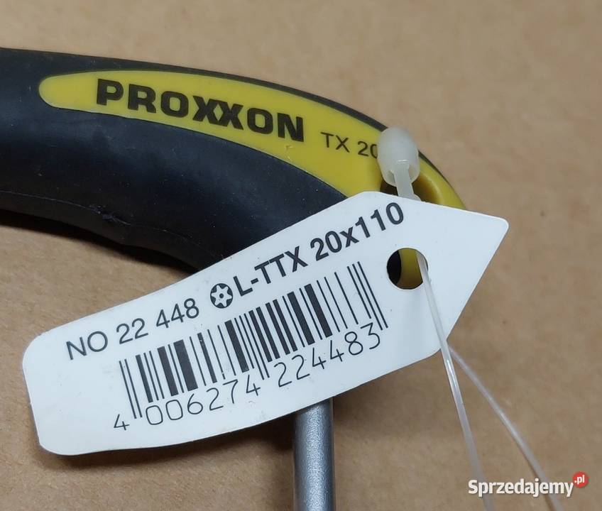 WKRĘTAK GWIAZDKOWY TORX TX 20 PROXXON UCHWYT TYP Mielęcin sprzedam