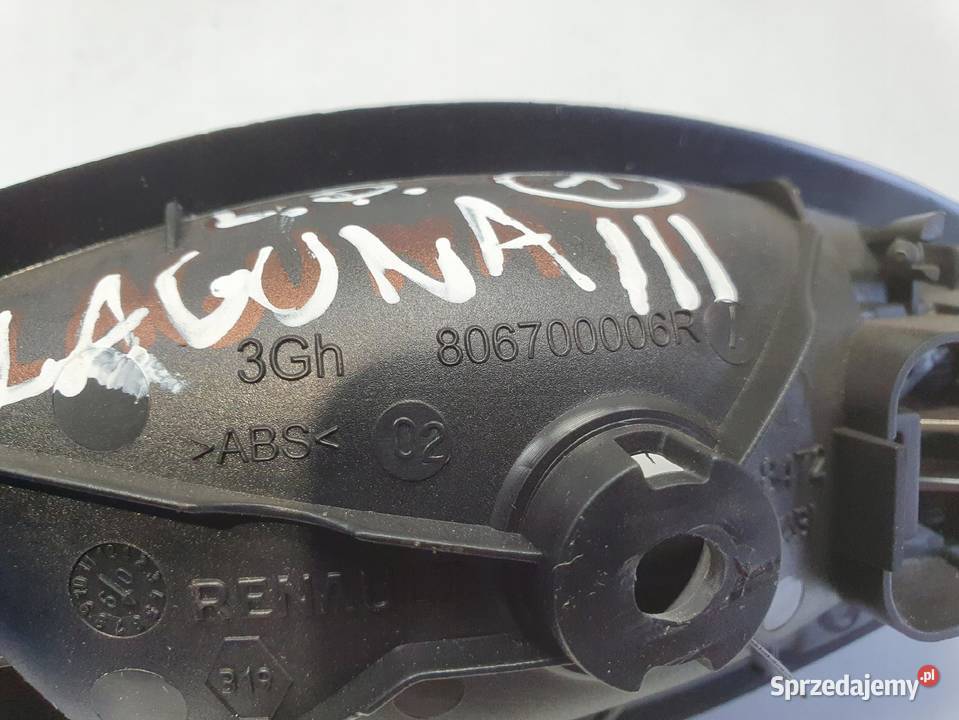 Renault Laguna III KLAMKA WEWNĘTRZNA Lewy przód osobowe Rudka