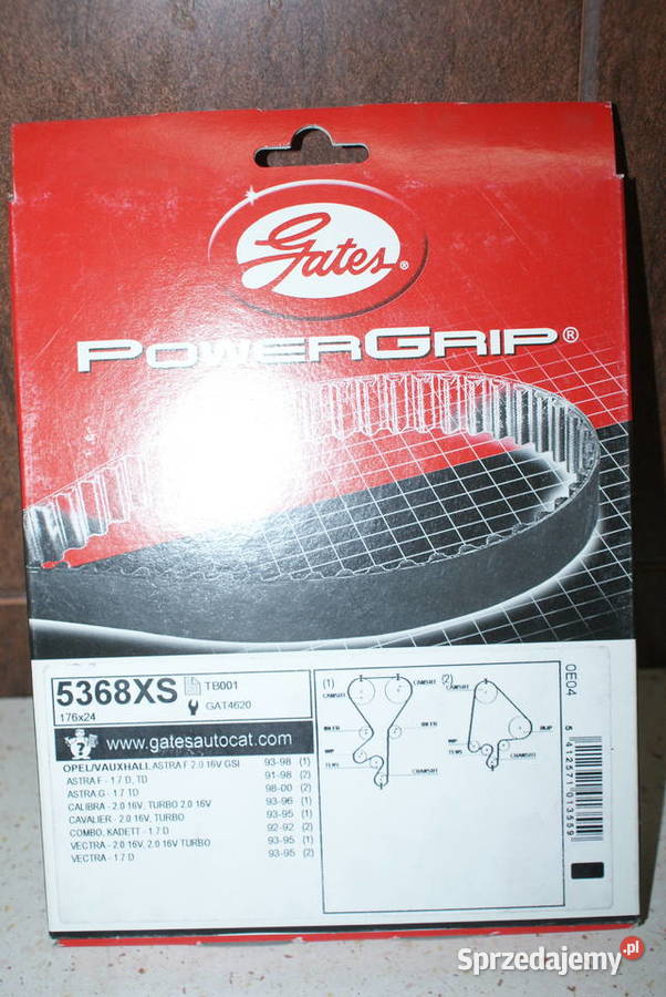 5368XS GATES PASEK ROZRZĄDU OPEL 176 Białobrzegi