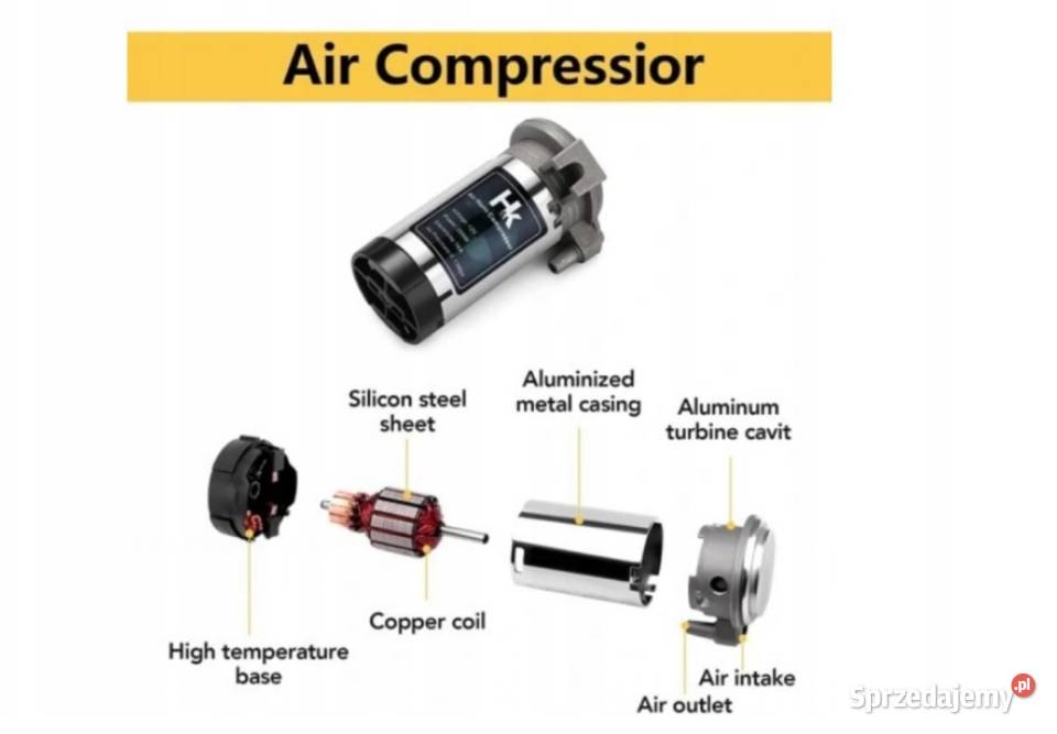 Klakson sygnał dzwiekowy fanfara do motocykla