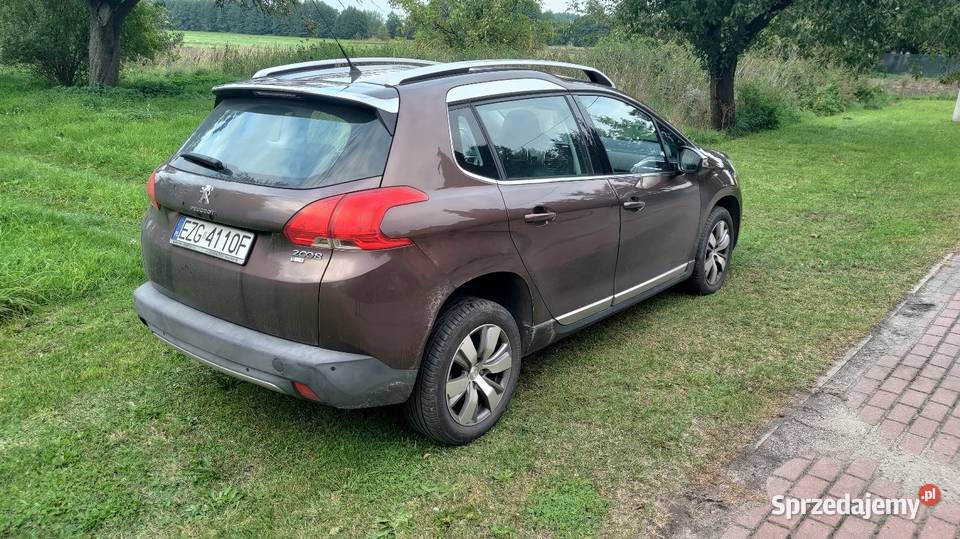 Peugeot 2008 16 eHDi 92 Automat Brązowy Metalik ABS Ozorków sprzedam