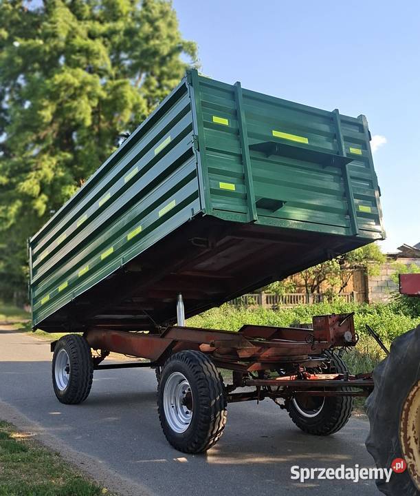 Przyczepa wywrotka 3 stronna Reisch RD80 8 ton