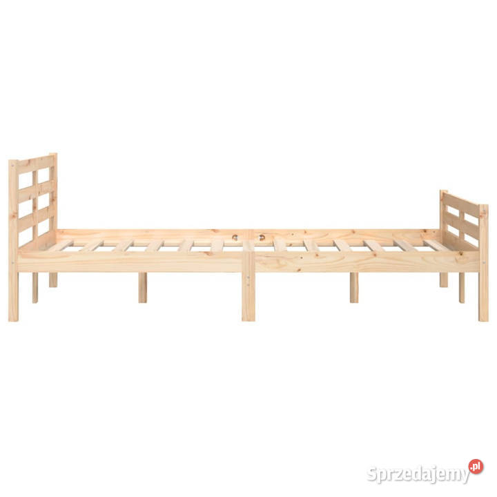 Rama łóżka lite drewno 140 x 190 WM814799 Warszawa