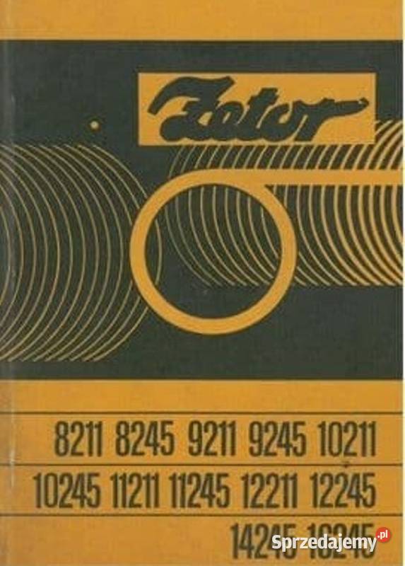 Zetor 16245 Instrukcja katalog obsługi napraw wielkopolskie Szamotuły